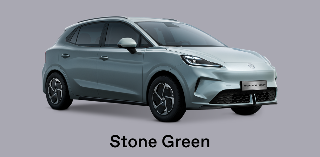 MG4 EV Urban in Stone Green