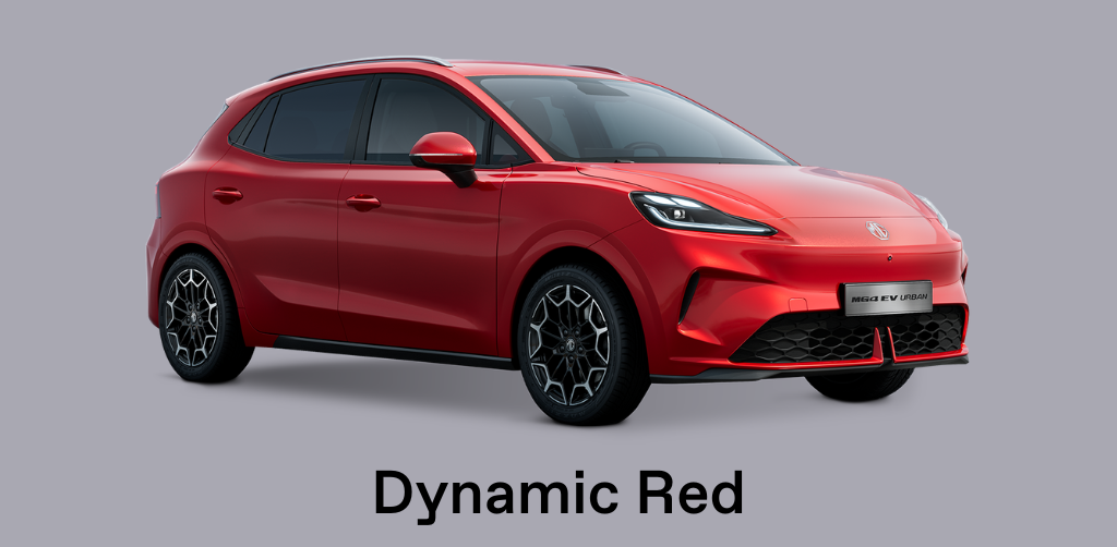 MG4 Urban in Dynamic Red