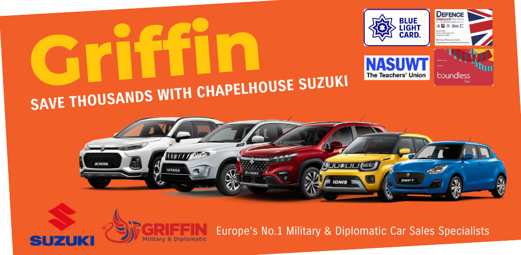 Save thousands with Chapelhouse Suzuki Griffin